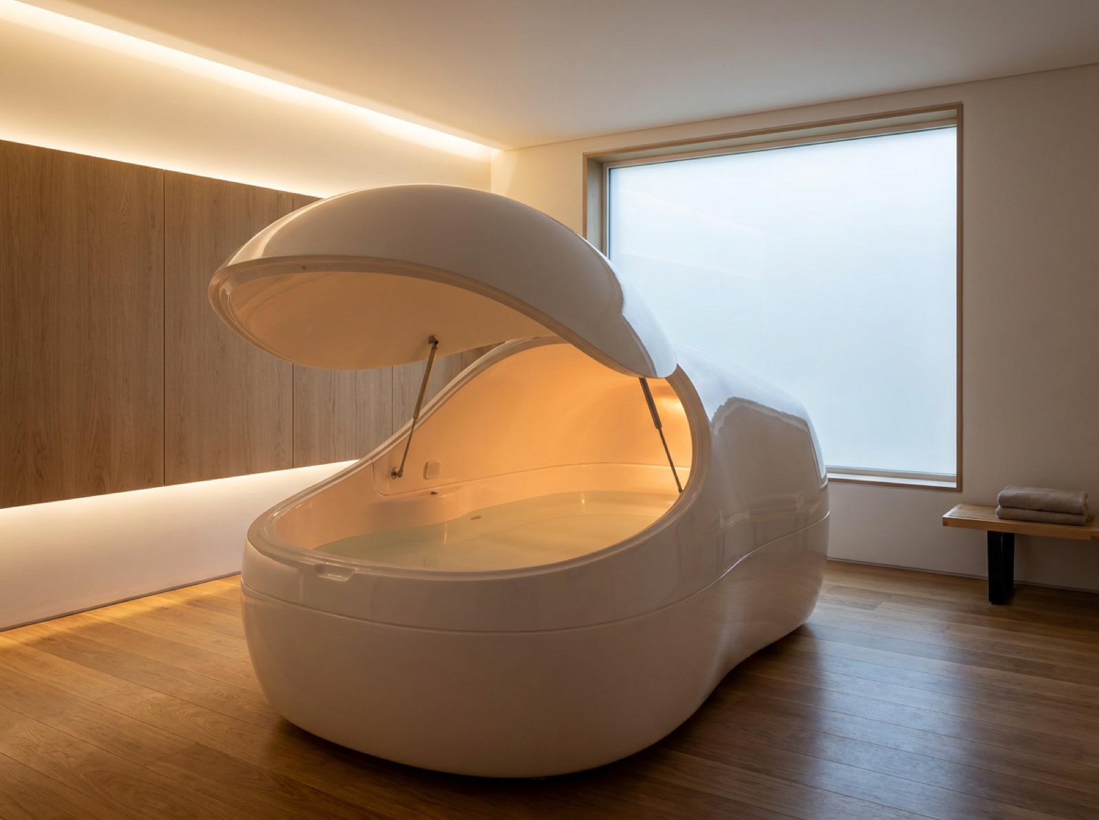 Float therapy pod