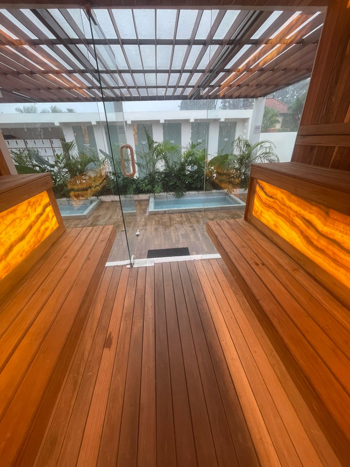 Real wellness zone installation