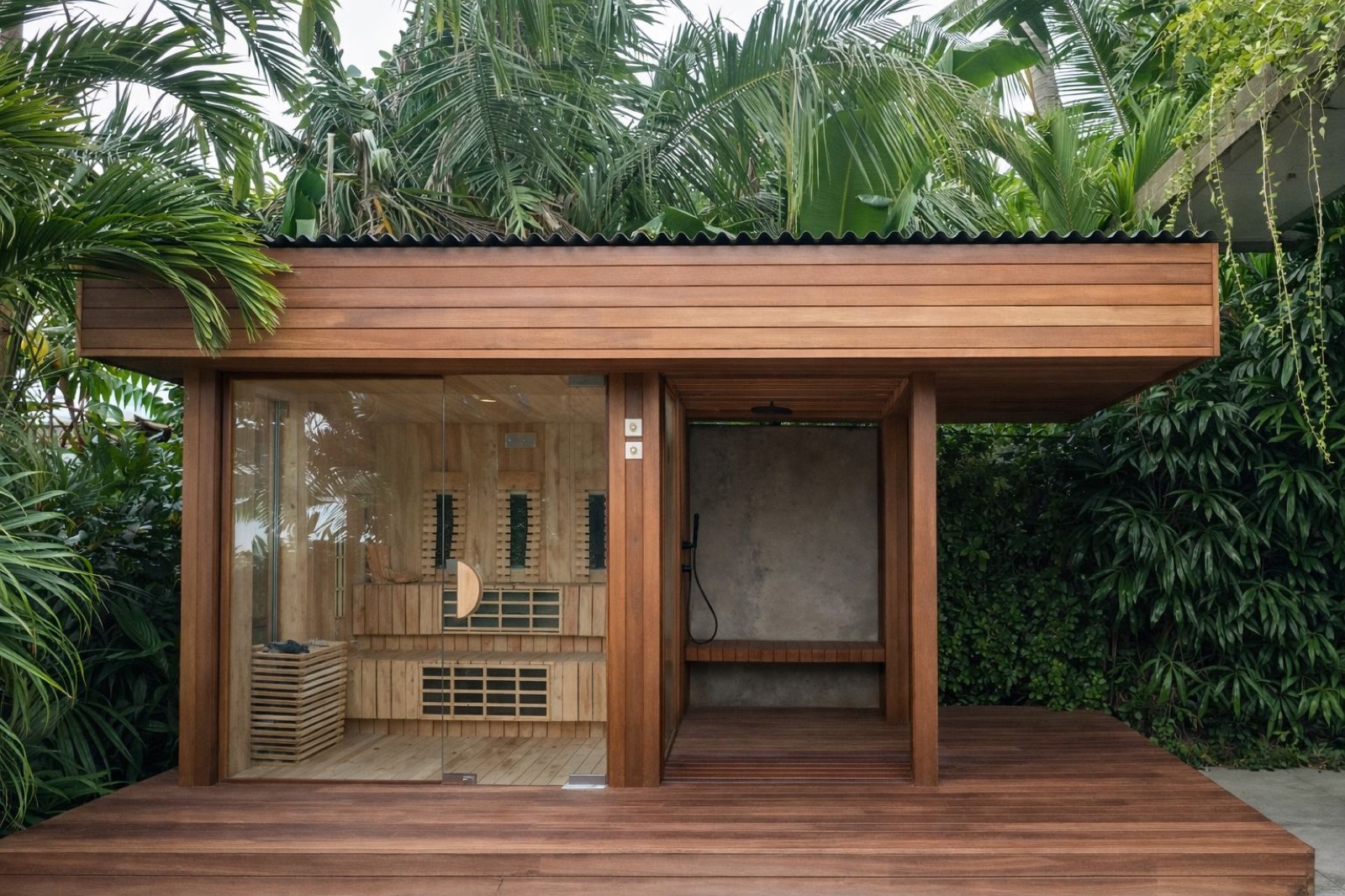 Real wellness zone installation
